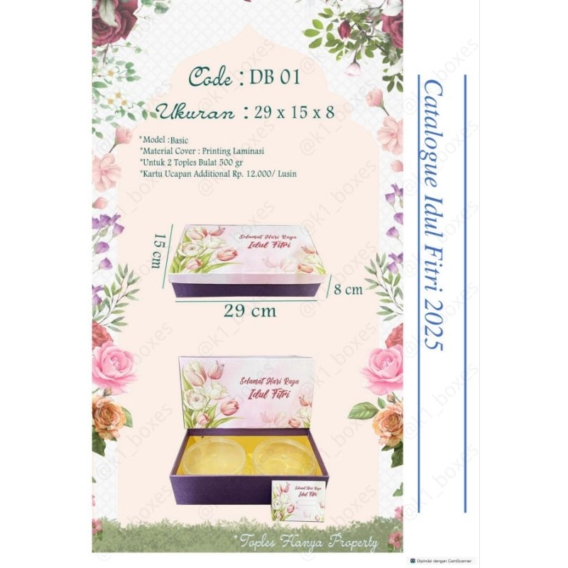

Idul Fitri 2025 Ukuran 29x15x8 cm