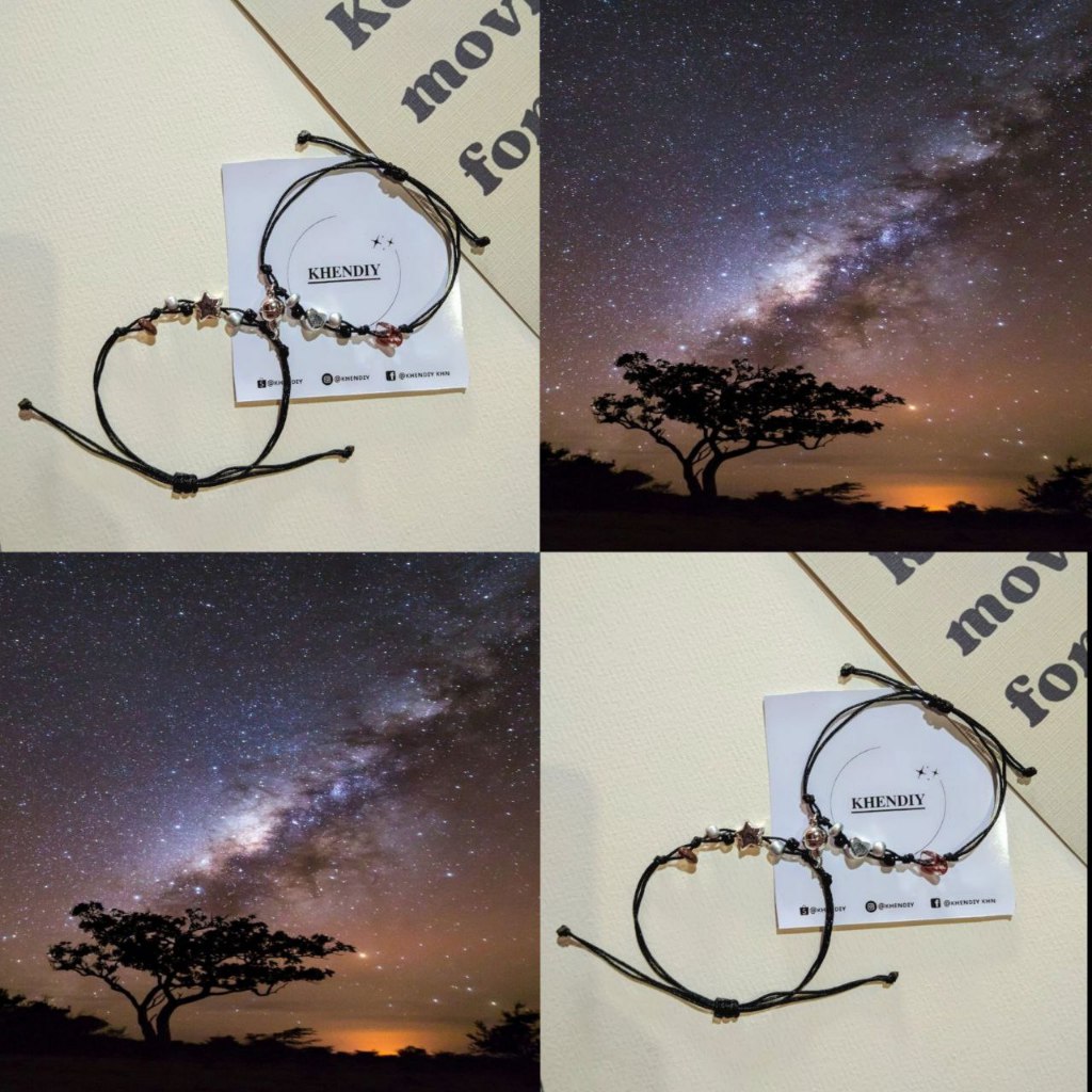 Gelang couple magnet hitam gelang wanita gelang pria