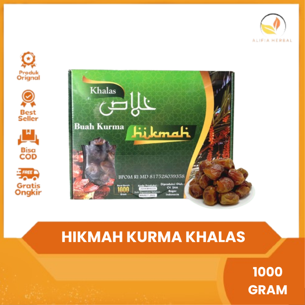 

KHALAS - Kurma Khalas Kholas Dates Original Fresh 1kg