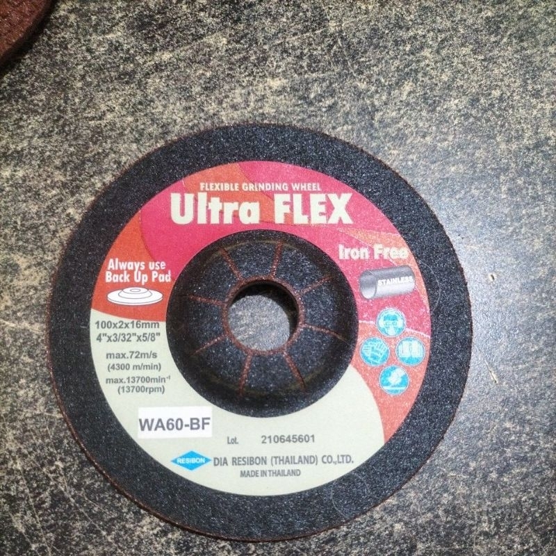 Mata Gerinda besi Ultraflex 4"