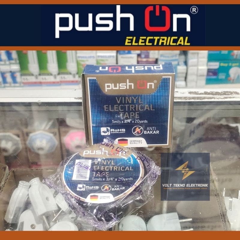 

Isolasi Listrik Push On / Solasi Hitam Tahan Api / Soilasi Listrik