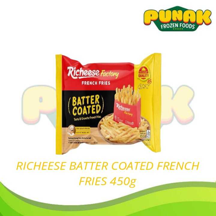 

RICHEESE BATTER COATED FRENCH FRIES KENTANG GORENG BERBUMBU 450G