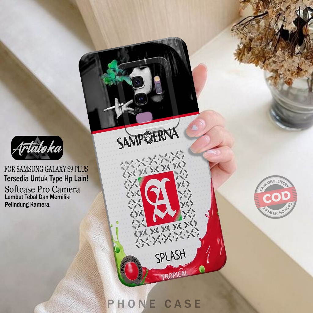 Softcase Hp Samsung Galaxy S9 Plus Fashion Case RK Case Samsung Galaxy S9 Plus Silikon TPU Pro Camer