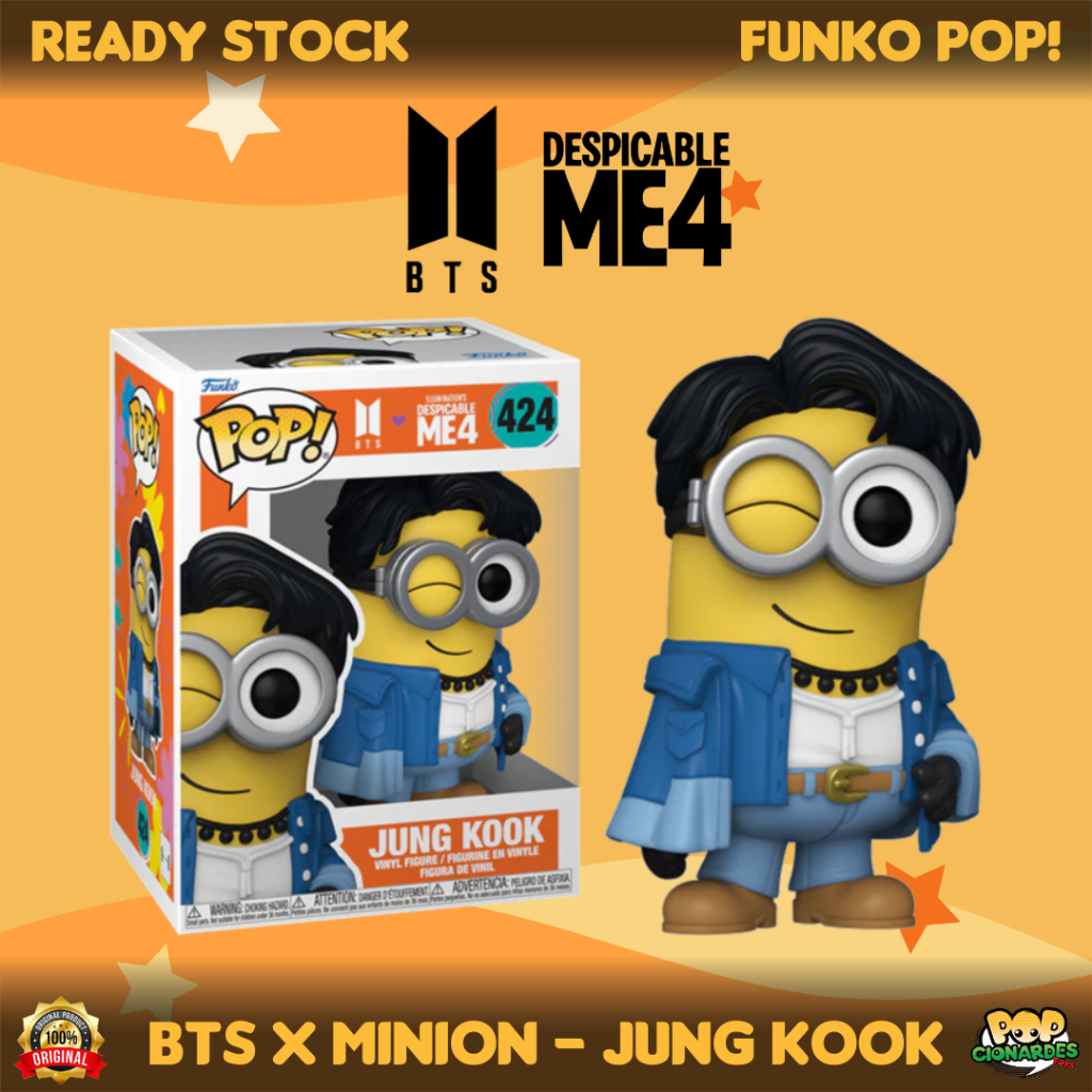 Funko POP Music - BTS x Minion - Jungkook #424