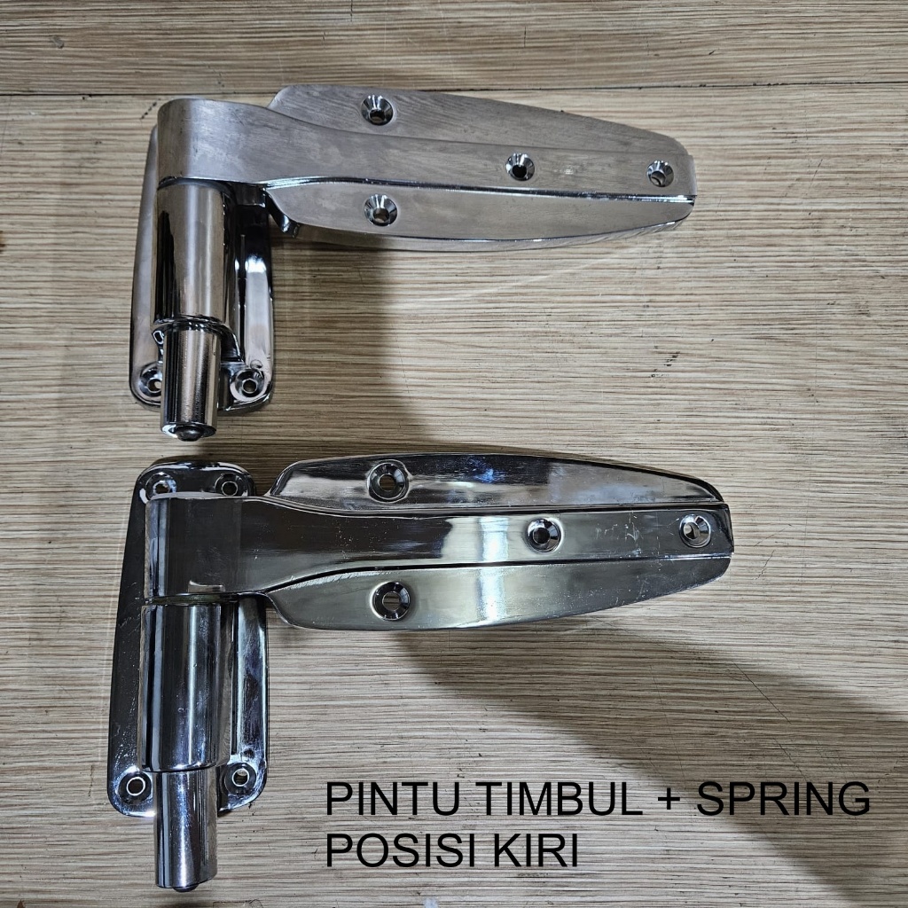 HINGES LT 1238B WITH SPRING -  1 SET / ENGSEL COLD STORAGE / COLD ROOM / FREEZER / CHILLER