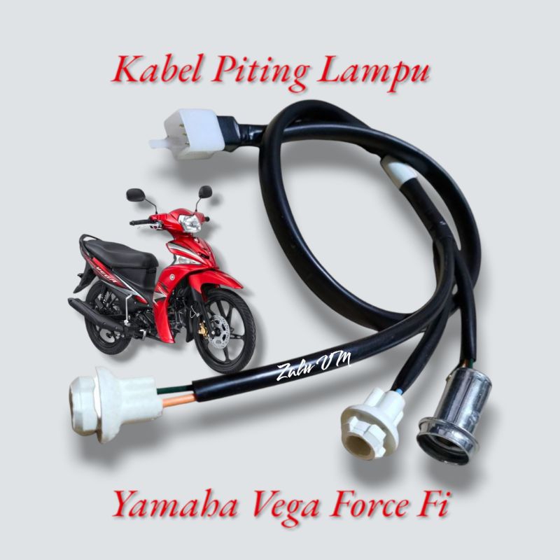 KABEL PITING LAMPU BELAKANG YAMAHA VEGA FORCE INJEKSI FI BAGIAN PITING LAMPU BELAKANG YAMAHA FORCE