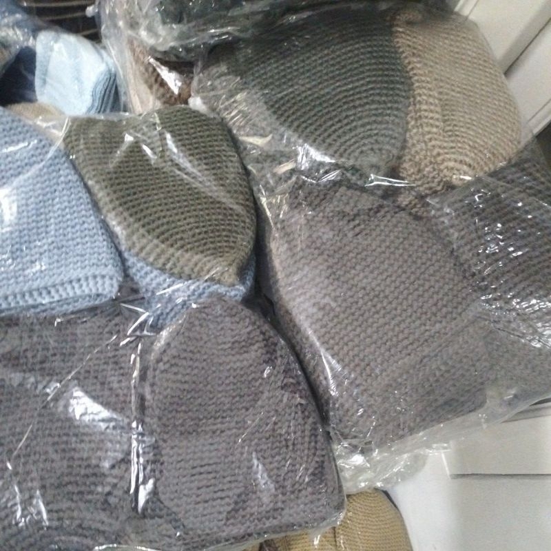 peci rajut sulam / Yaman per 10 pis