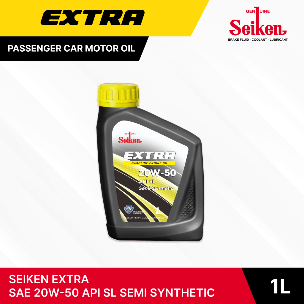 SEIKEN EXTRA SAE 20W-50 API SL SEMI SYNTHETIC