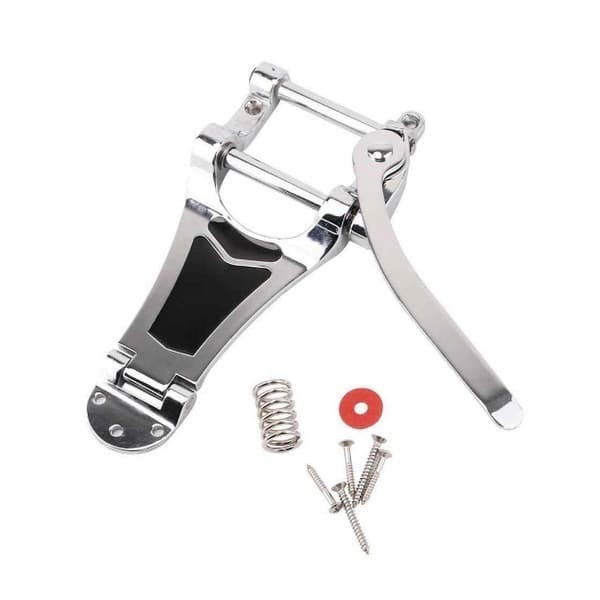 Bridge Tremolo Tailpiece Vibrato Gitar Bigsby B700 Chrome