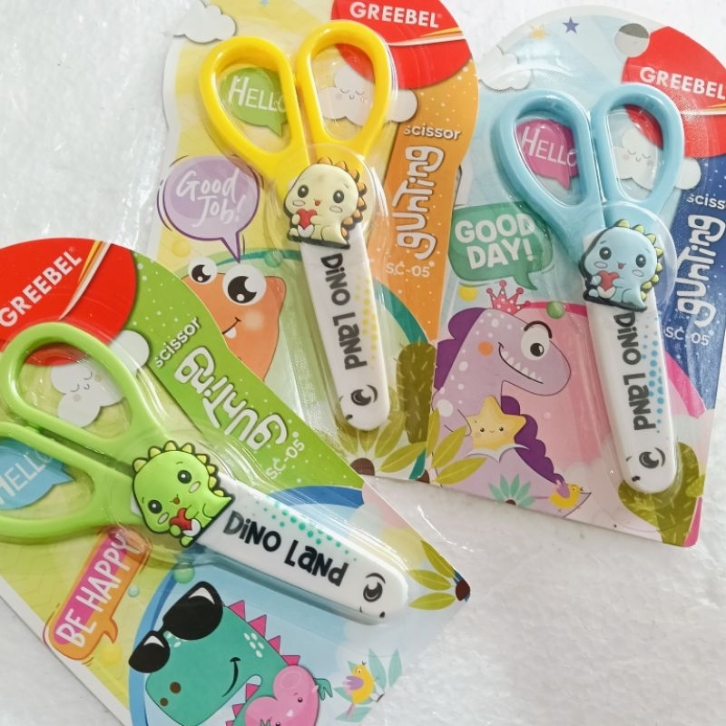 

GEREEBEL GUNTING MINI SCISSOR - GUNTING ANAK GAMBAR DINOSAURUS LUCU SC-05