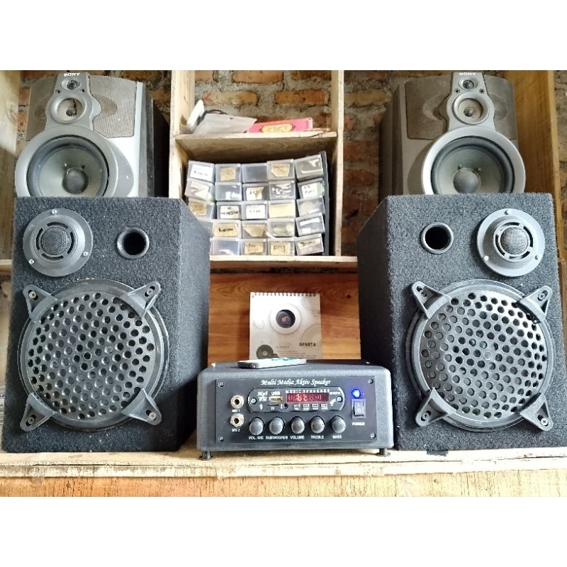 speaker aktif 6inch bluetooth subwoofer karaoke