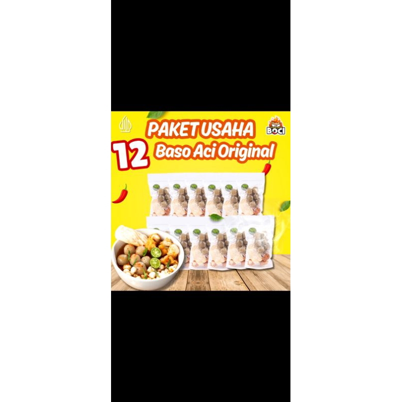 

Baso Aci 12 Bungkus | Paket Usaha Baso Aci | Paket Hemat Baso Aci