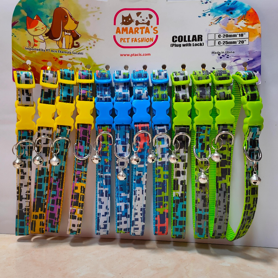 Kalung anabul Import kalung kucing anjing lonceng