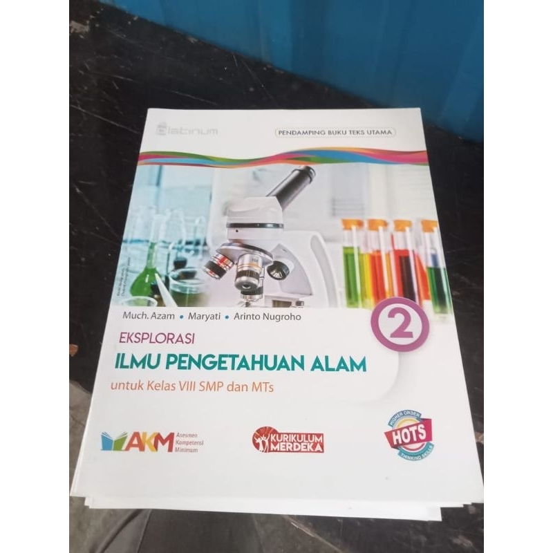 buku IPA kelas 2/ 8 SMP platinum