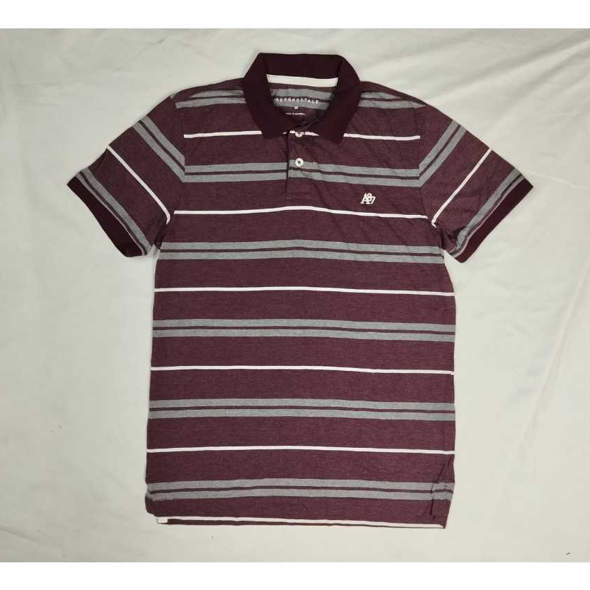 AEROPOSTALE Kaos Polo Pria Lengan Pendek l Kaos Kerah l Polo shirt