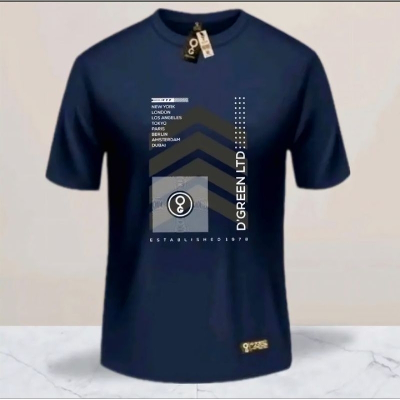 T-Shirt Baju Kaos Distro D'Green LTD | Kaos Distro Pria Wanita