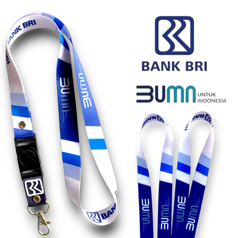 LANYARD BUMN BRI PREMIUM QUALITY