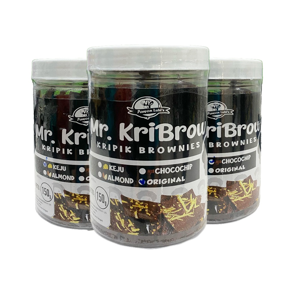 

KRIPIK BROWNIES MR, KRISBROW / BROWNIES CRISPY TOPLES 150 G