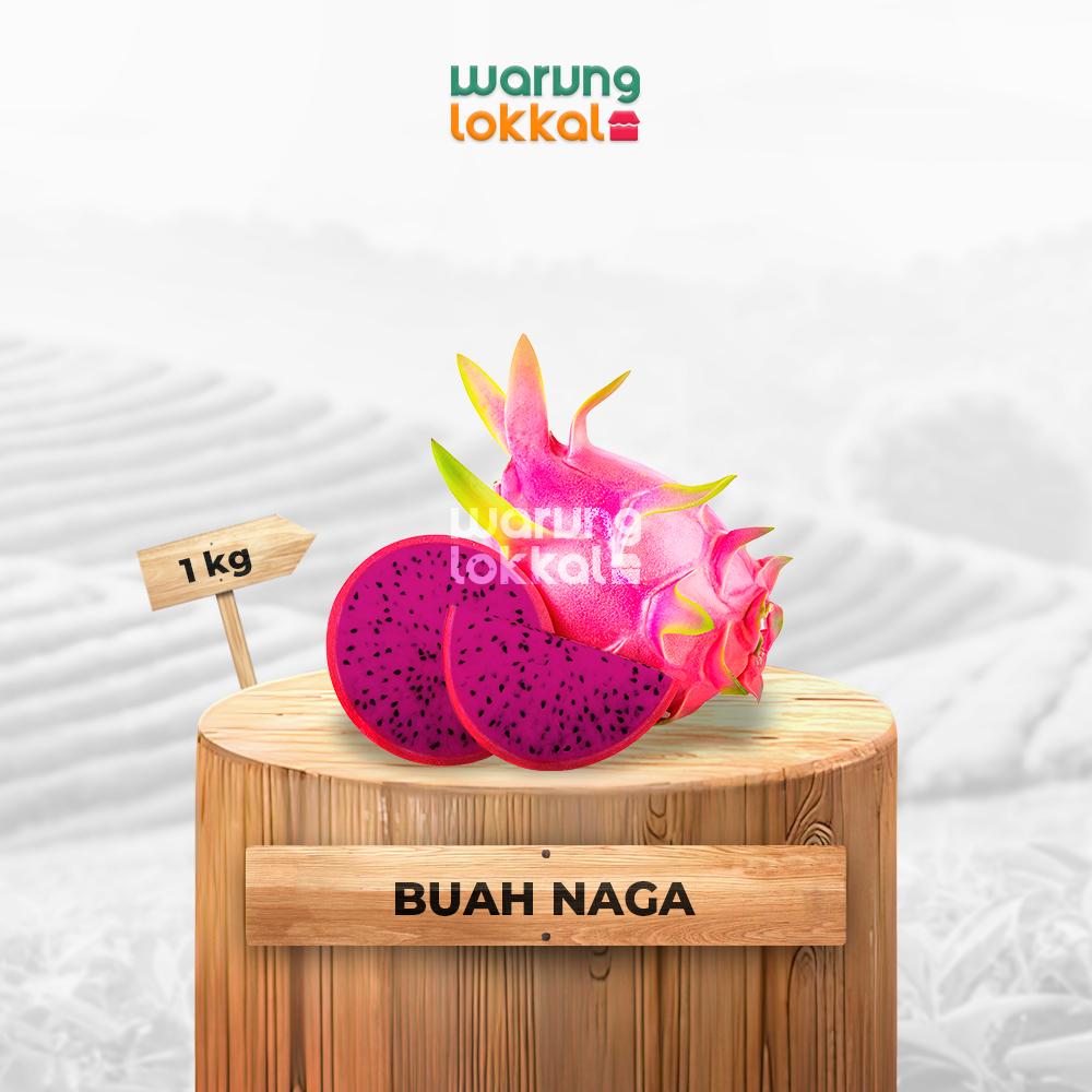 

Buah Naga Merah 1kg - Warung Lokkal