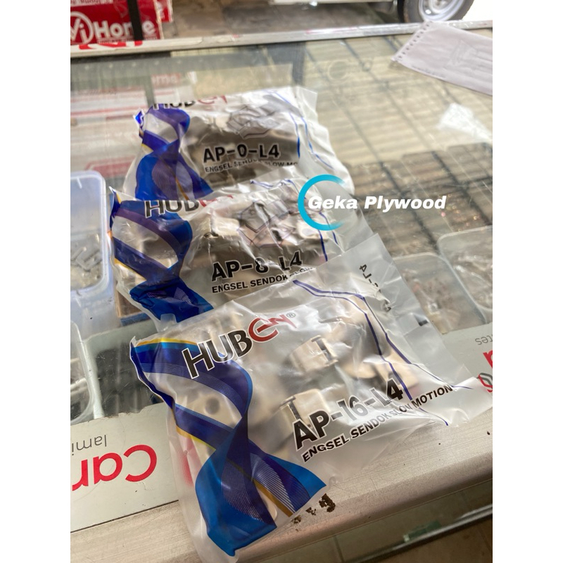 Engsel lemari / engsel sendok slow motion huben / hidrolik soft closing huben