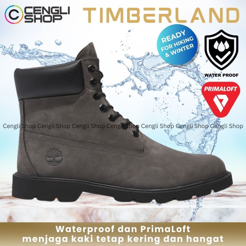 TIMBERLAND SEPATU BOOT PRIA ORIGINAL BOOTS KULIT ASLI ORI WATERPROOF TM43