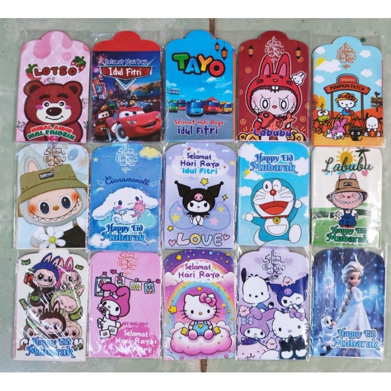 

AMPLOP LEBARAN KECIL MOTIF KARAKTER