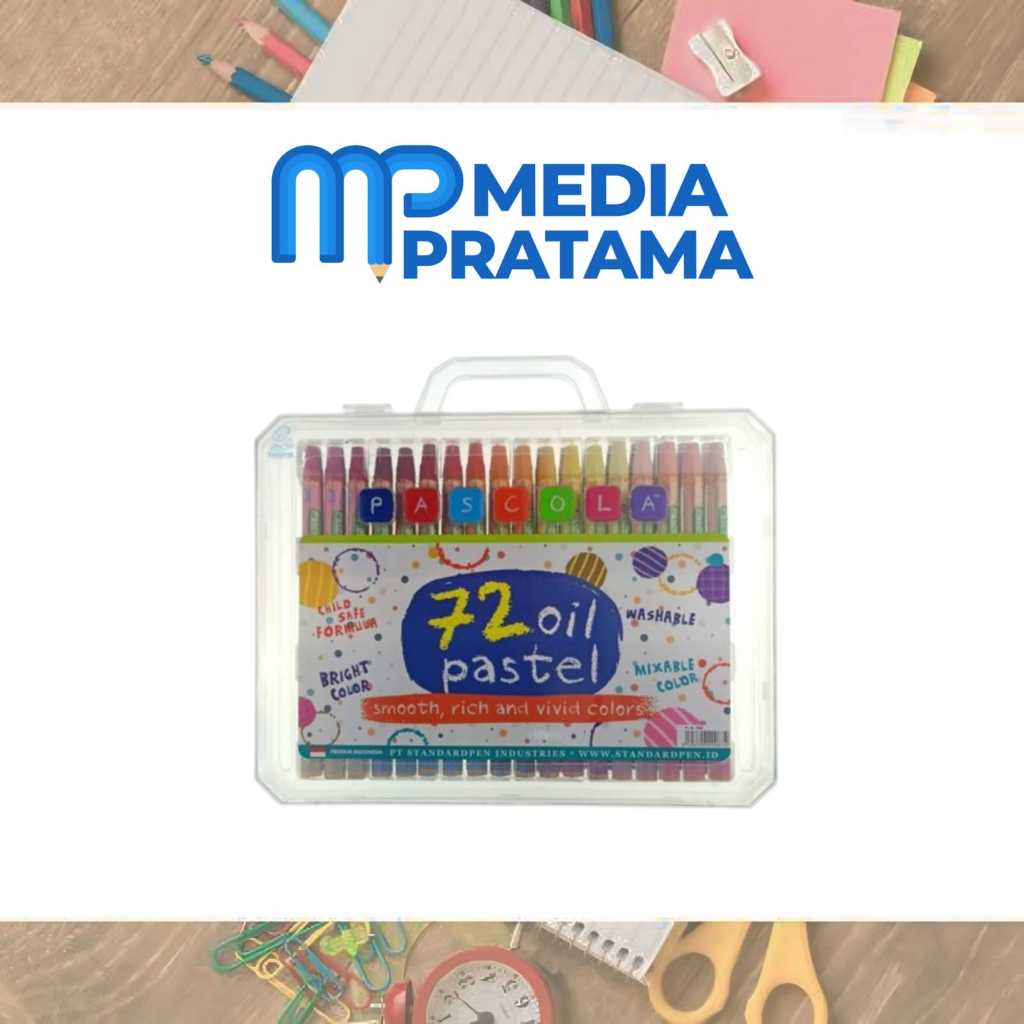 

CRAYON / OIL PASTEL CRAYON STANDARD PASCOLA 72 ( 72 WARNA)