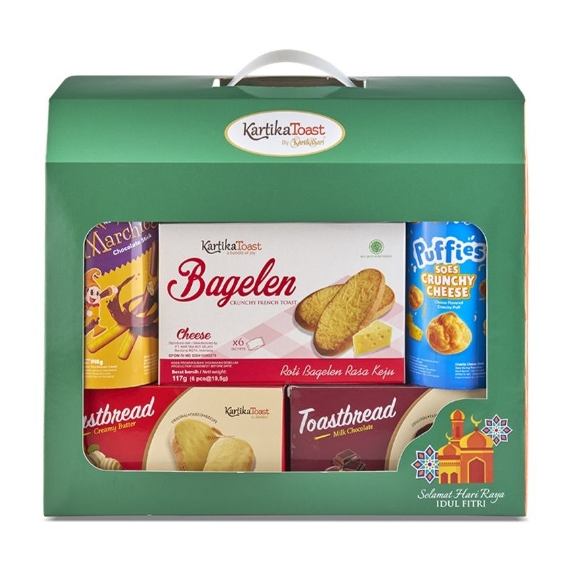 

Kartika Toast by Kartika Sari Hampers Lebaran Idul Fitri (Paket Isi 5s)