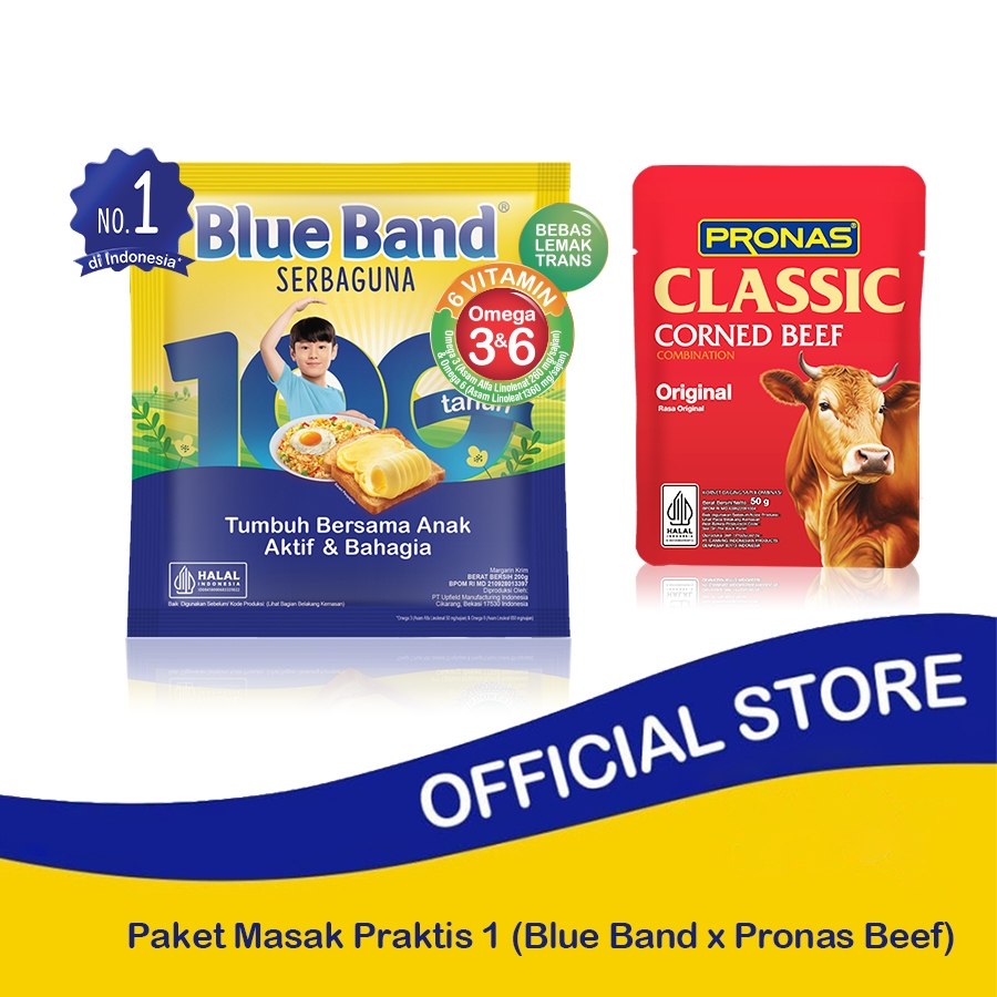 

Paket Masak Praktis 1 (Blue Band x Pronas Beef)