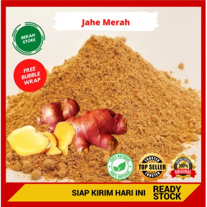 

Jahe Merah Bubuk 250gr / Murni / Ground Ginger / Rempah / JSR 100% PREMIUM QUALITY