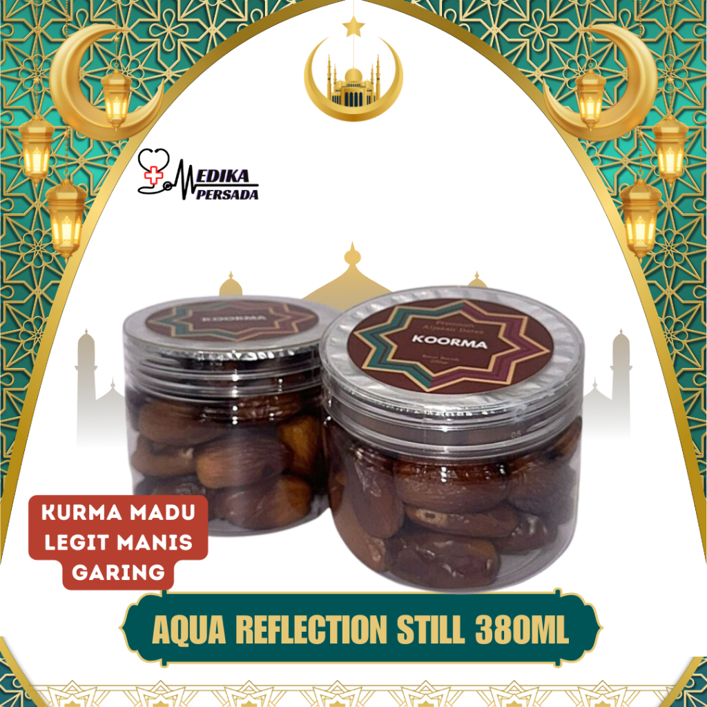 

Koorma Kurma Madu Legit Manis Garing Aljazair Algeria 250gr (30 butir)