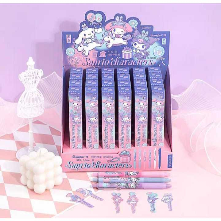 

Pulpen Blind Box Pulpen Purplepink Sanrio Lisence Pen BB Sanrio