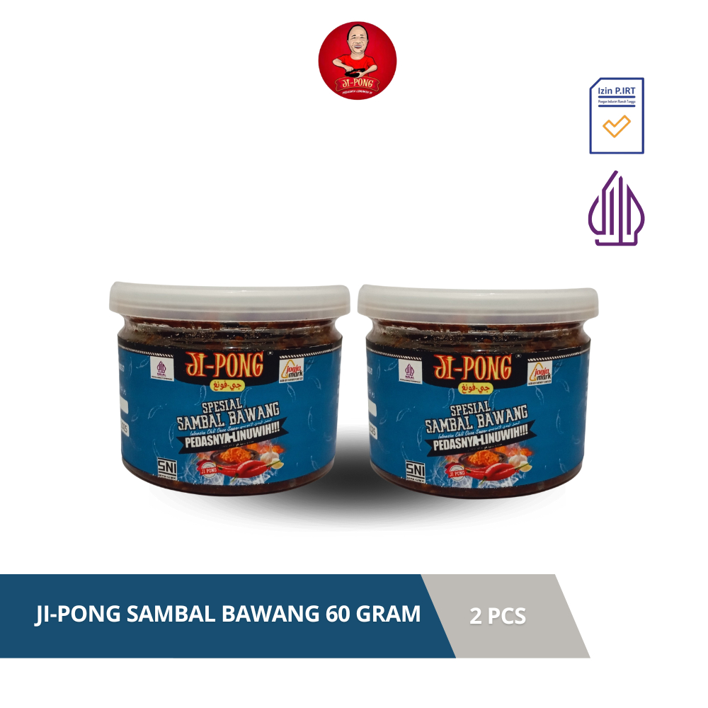 

Ji-Pong Sambal Bawang 60 gram - 2 Pcs