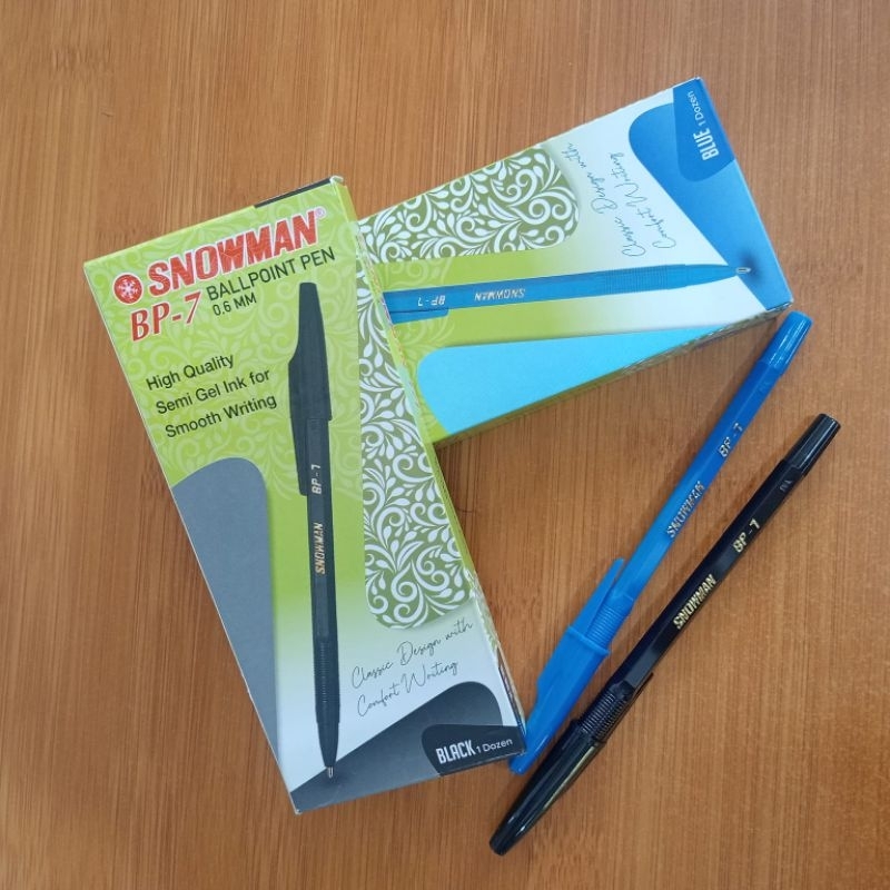 

Snowman Pulpen BP-7 Ballpoint pen 0,6mm