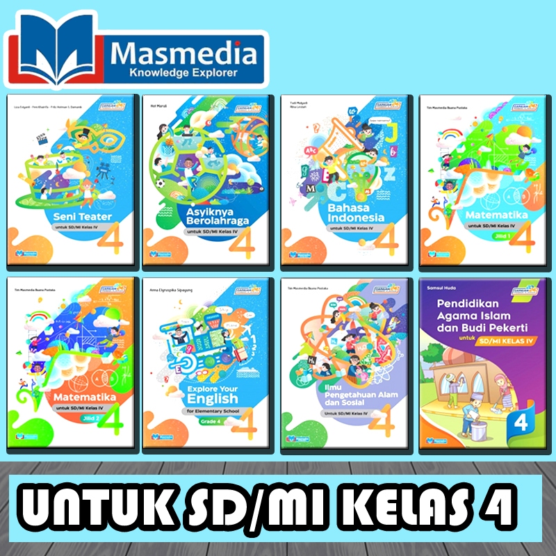 BUKU SISWA MASMEDIA - KELAS 4 SD - KURIKULUM MERDEKA