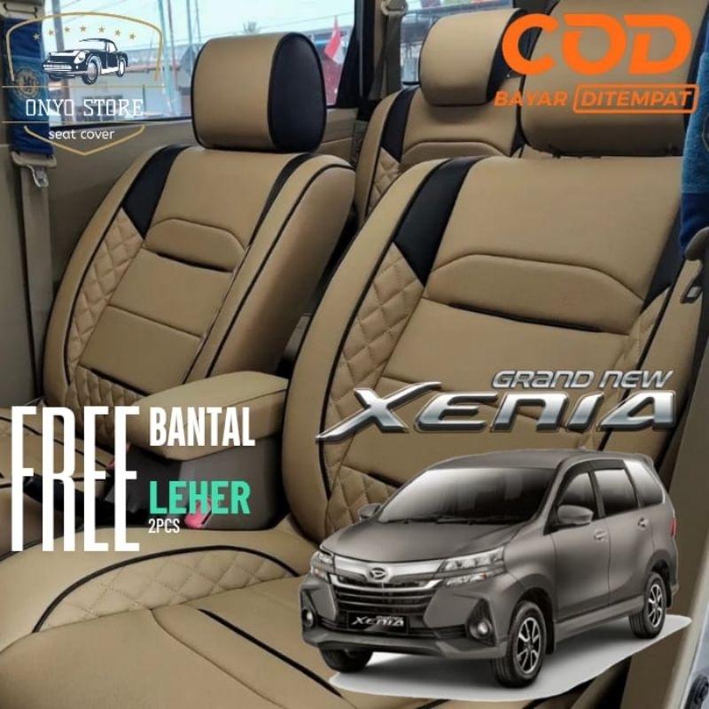 [ Ready Stock ] Sarung Jok Mobil Daihatsu Xenia 2011-2018 Full set