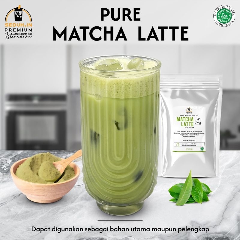 

Ay00! 500 Gram - Matcha Jepang Latte Pure - Tanpa Gula / Bubuk Minuman Pure