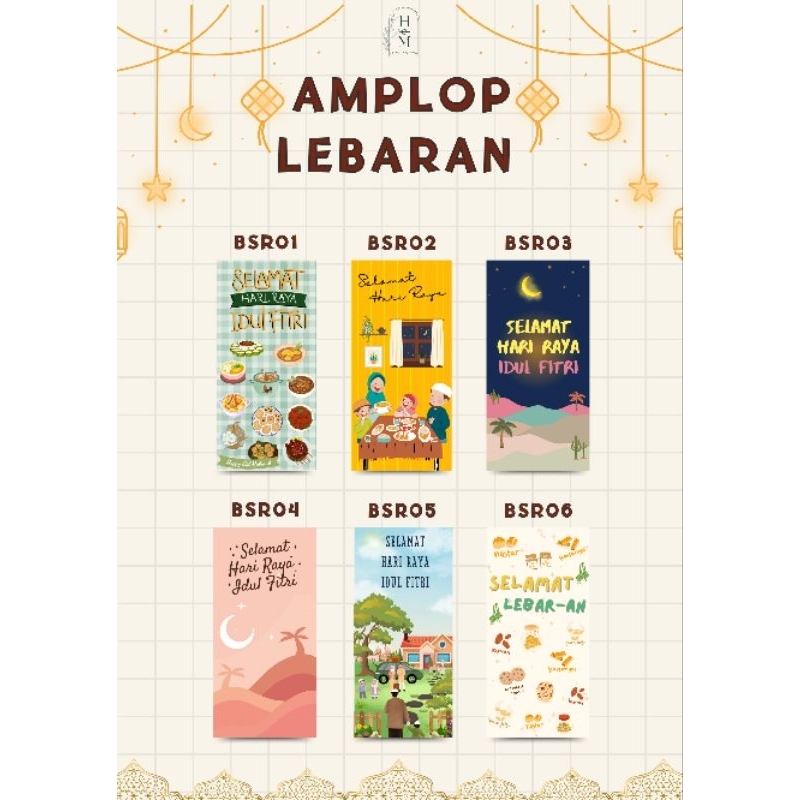 

Amplop Lebaran (isi 1 pax : 50 pcs amplop) / harga tertera untuk 1 pax