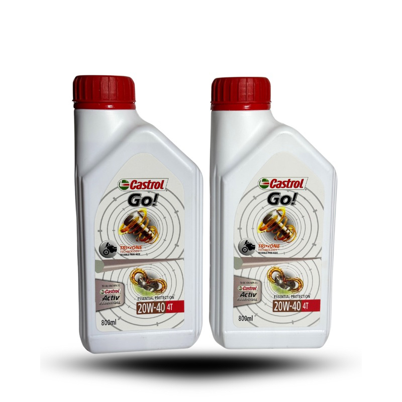 Oli Mesin Castrol 4T Oli Mesin Castrol Active Oli Castrol New 20W-40 Active 4T Essential 800ml
