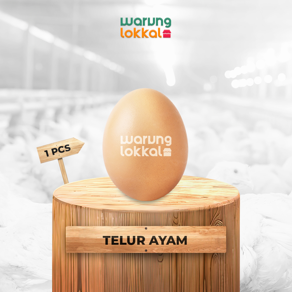 

Telur Ayam 1 Pcs - Warung Lokkal