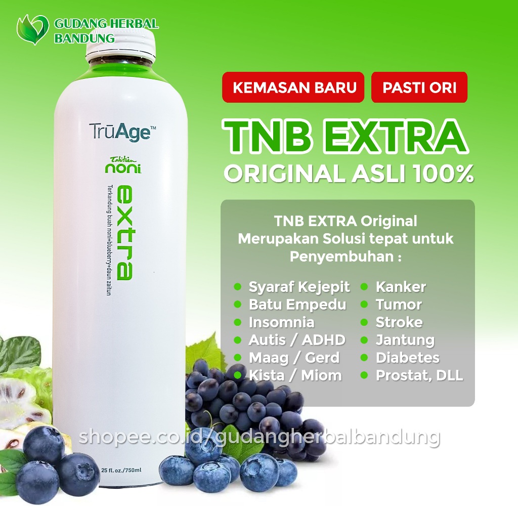 Obat TNB EXTRA Herbal Iklan Google Asli TANONEX Syaraf Terjepit DLL