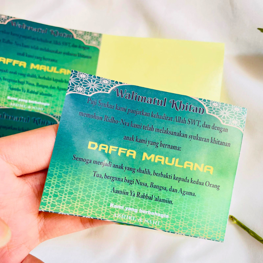 

Stiker Syukuran Khitanan (PAKAI FOTO) - Stiker Khitan Anak - Stiker Box Nasi (Langsung Tempel)