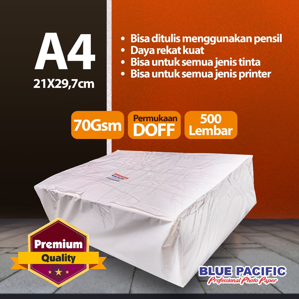 

Kertas Stiker A4 Hvs Matte Doff Stiker Label Printable Sticker Premium 500 lbr