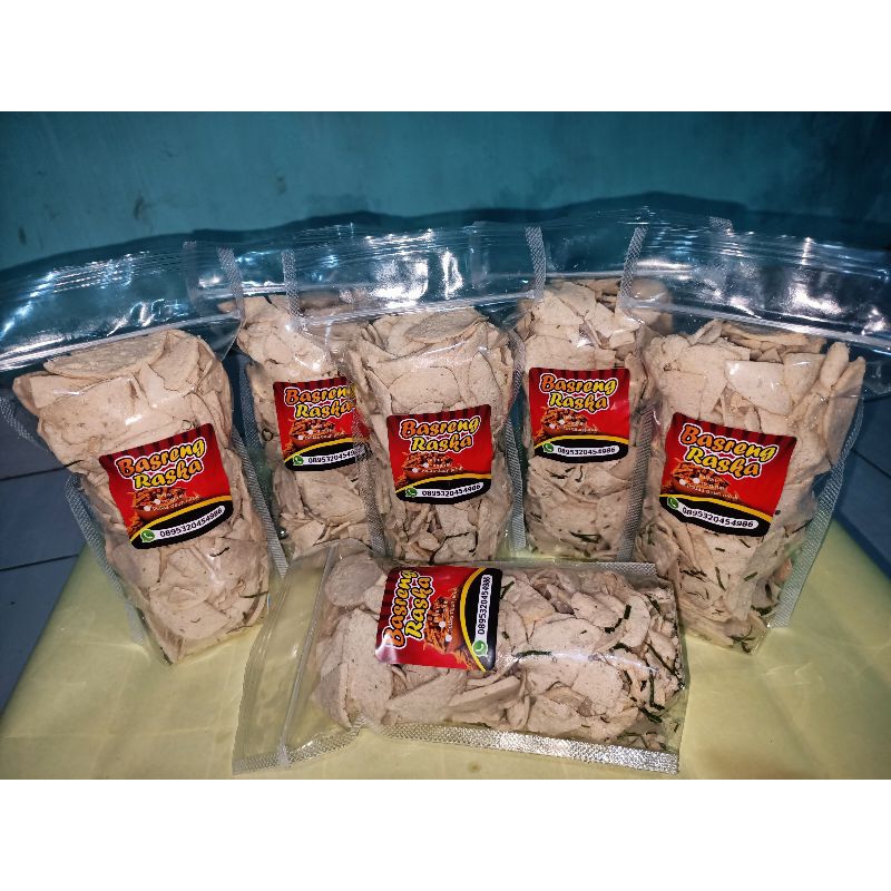 

Basreng Razka Original daun jeruk 150gr