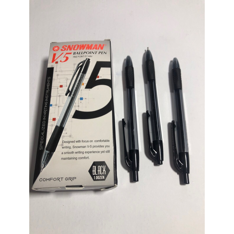 

1 Biji Pulpen Snowman V-5 0.7mm