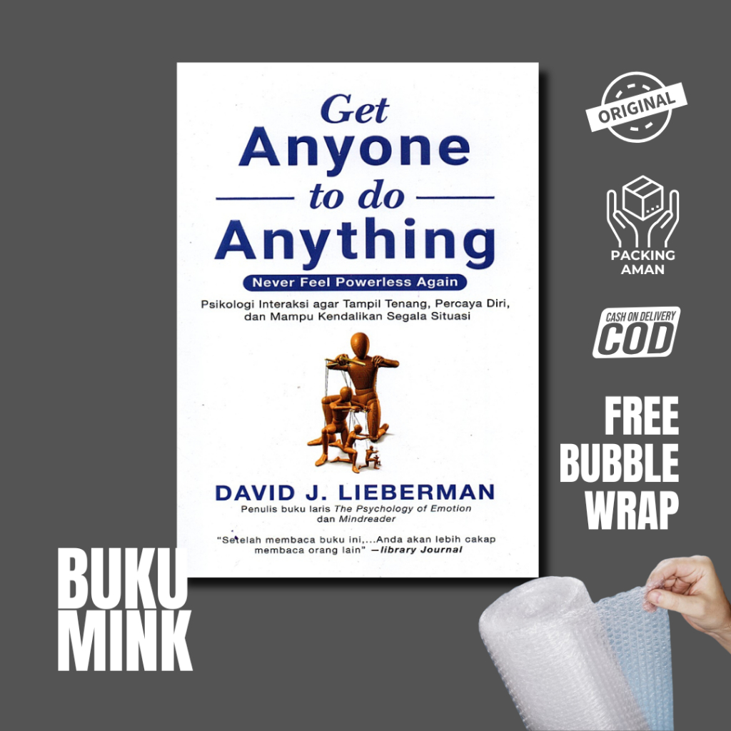 Buku Get Anyone to do Anything - David J. Lieberman