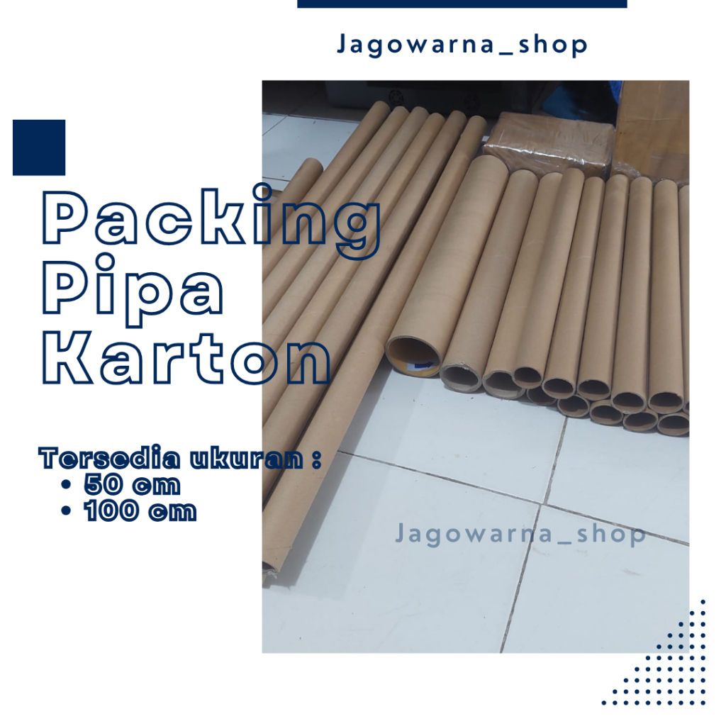 

Selongsong / Pipa Karton Untuk Packing Film WTP Agar Lebih Aman