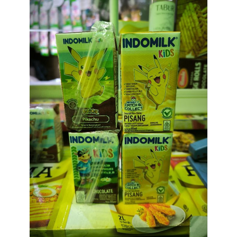 

Susu Indomilk Kids Rasa Coklat & Rasa Pisang 115 ml