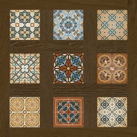 MILAN 50x50 Keramik Lantai - Venetta  Ebano Violia