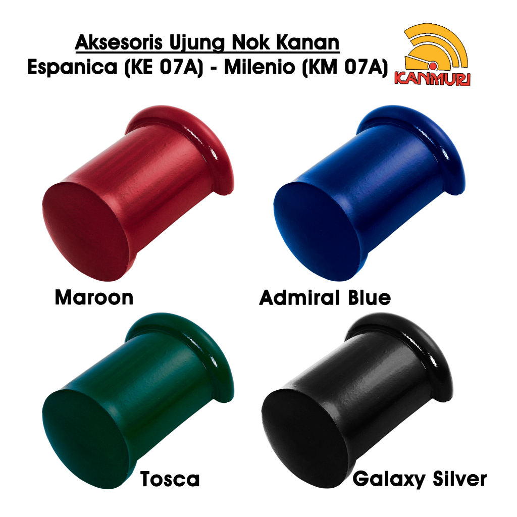 Ujung Nok Kanan Kanmuri Aksesoris Genteng Keramik Warna Exclusive Espanica Milenio